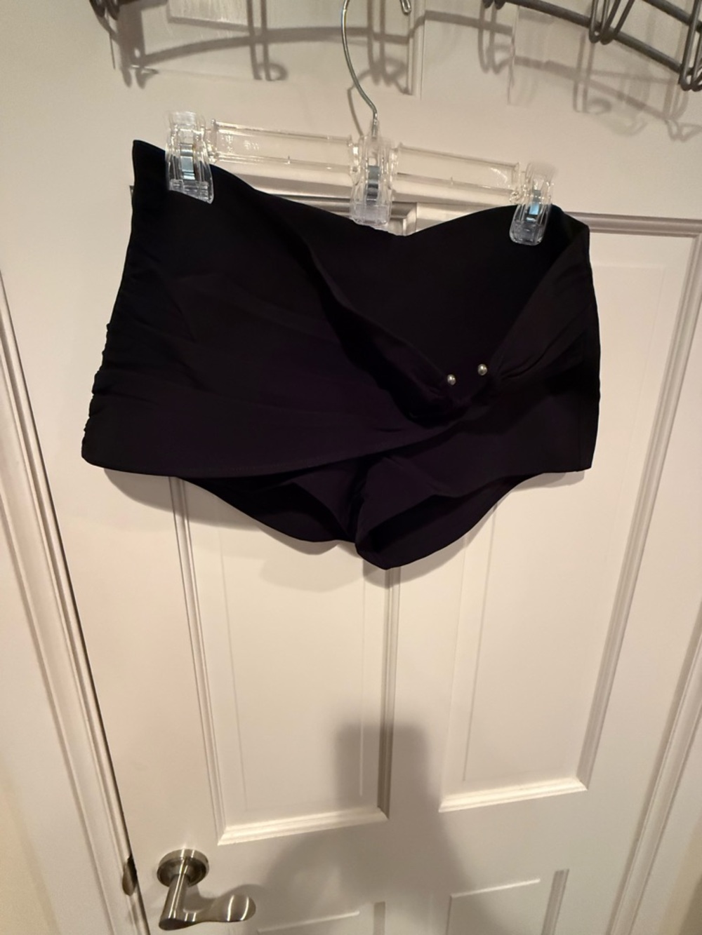 NWT Free People Black Belladonna Shorts Size 8 Micro Fit
